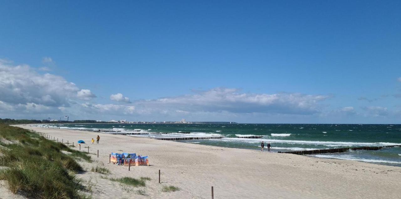 Ferienwohnung Ostseegras Markgrafenheide, 350M Bis Zur Ostsee, Unweit Von Warnemuende Rostock Exterior photo